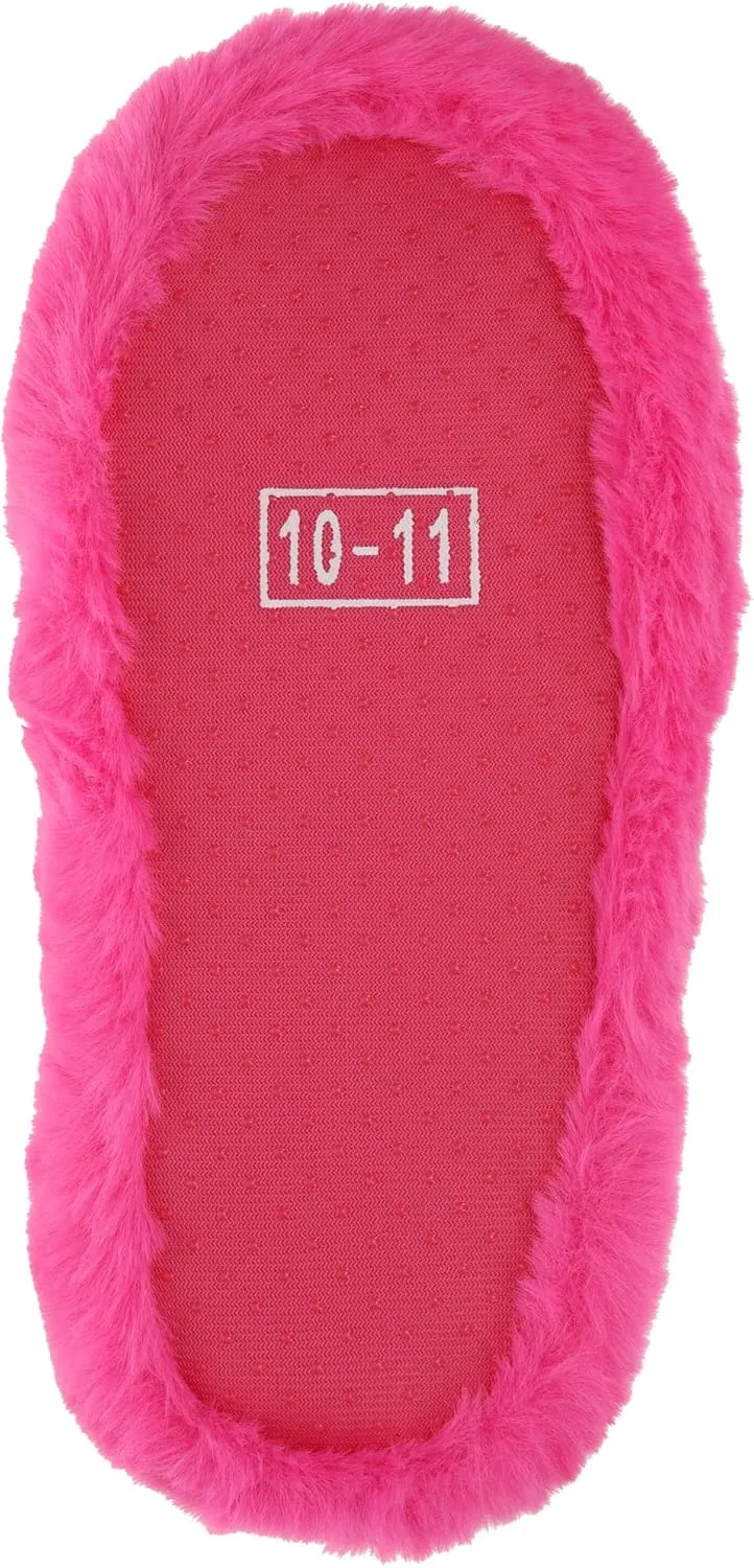 L.O.L. Surprise! Girl's Slipper, Bee Bold Scuff House Shoes, Turquoise