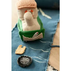 Lorena Canals Ride & Roll Soft Toy - Boat