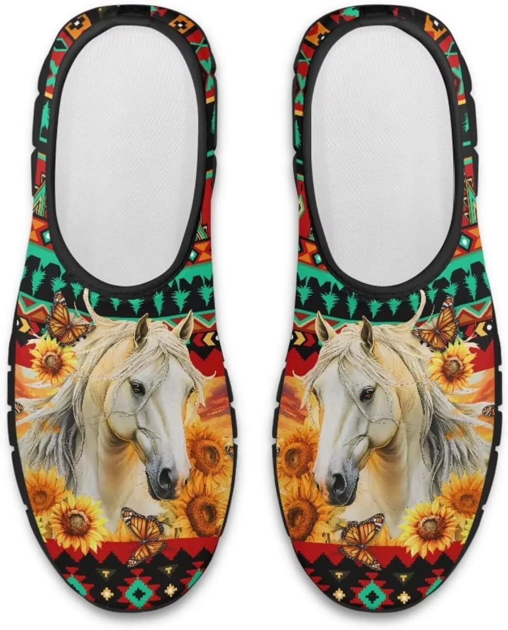 Low-Cut Animals Pattern Casual Shoes - Walking Shoe Women, Tennis Sneakers, Polyester Fabric Breathable Footwear