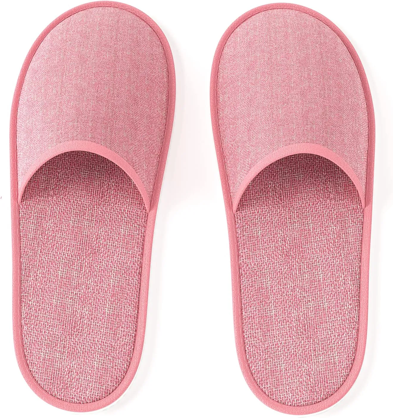 Maeline Spa Slippers, Non Slip Disposable Wholesale Bulk Hotel Slippers for Guests, Multi Color Reusable House Slippers, Indoor, Bathroom, Bedroom, Travel Slippers for Women, Men, Unisex