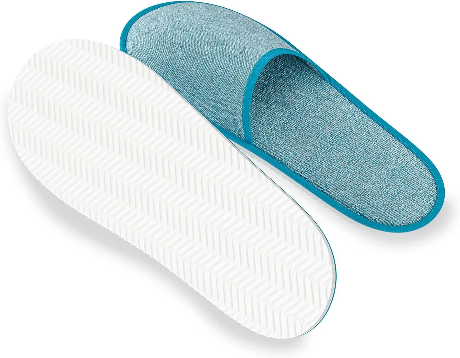 Maeline Spa Slippers, Non Slip Disposable Wholesale Bulk Hotel Slippers for Guests, Multi Color Reusable House Slippers, Indoor, Bathroom, Bedroom, Travel Slippers for Women, Men, Unisex