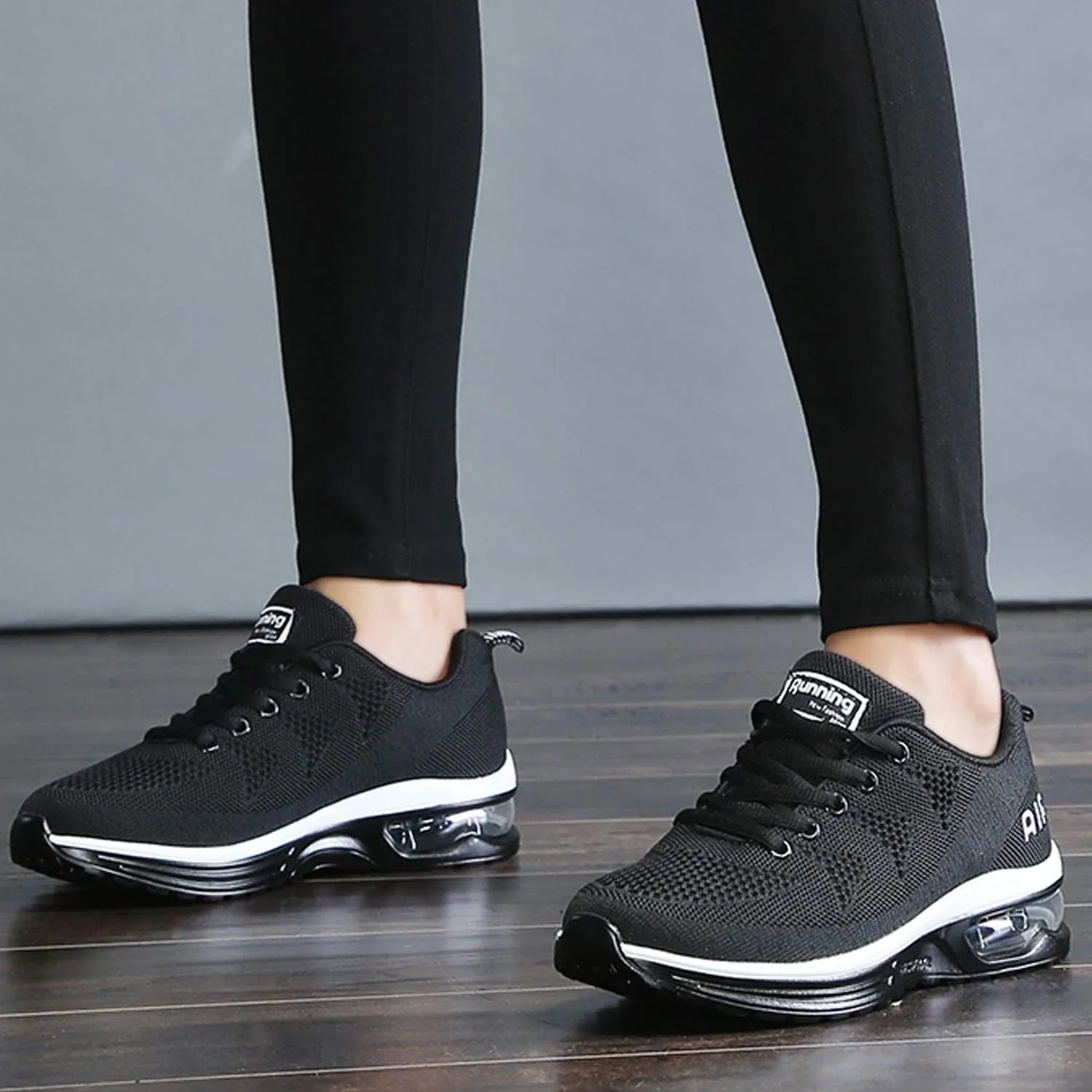 MAFEKE Women Athletic Running Shoes Tennis Breathable Lightweight Fashion Walking Jogging Sneakers