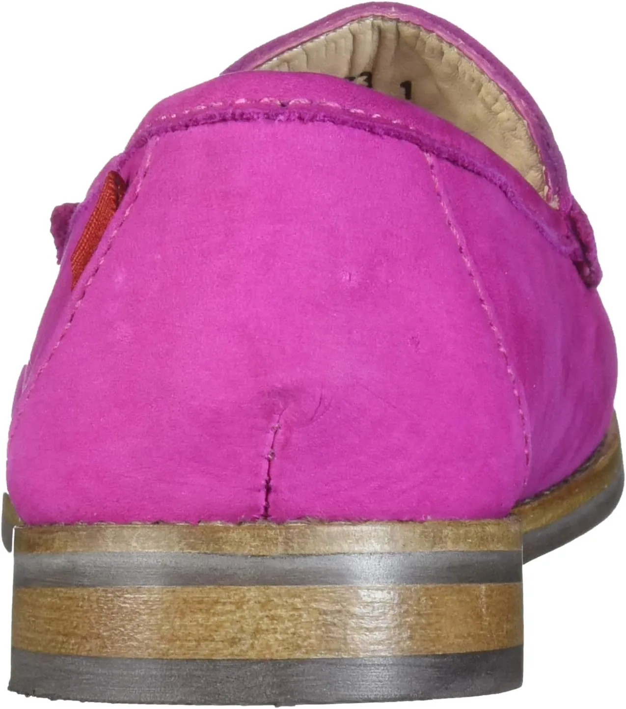 Marc Joseph New York Unisex-Child Leather Loafer with Gold Embroidered Star