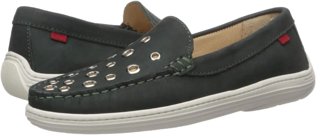 Marc Joseph New York Unisex-Child Leather Made in Brazil Mott Street Grommet Detail Loafer
