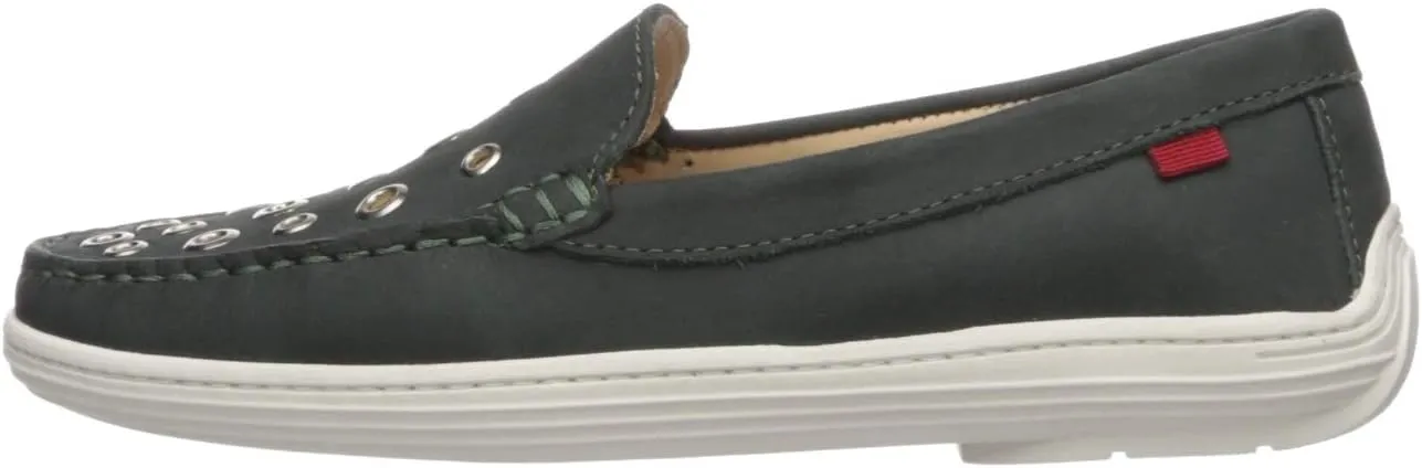 Marc Joseph New York Unisex-Child Leather Made in Brazil Mott Street Grommet Detail Loafer