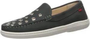 Marc Joseph New York Unisex-Child Leather Made in Brazil Mott Street Grommet Detail Loafer