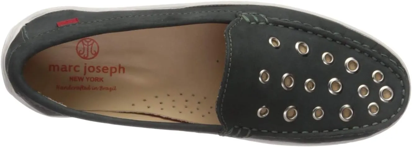 Marc Joseph New York Unisex-Child Leather Made in Brazil Mott Street Grommet Detail Loafer