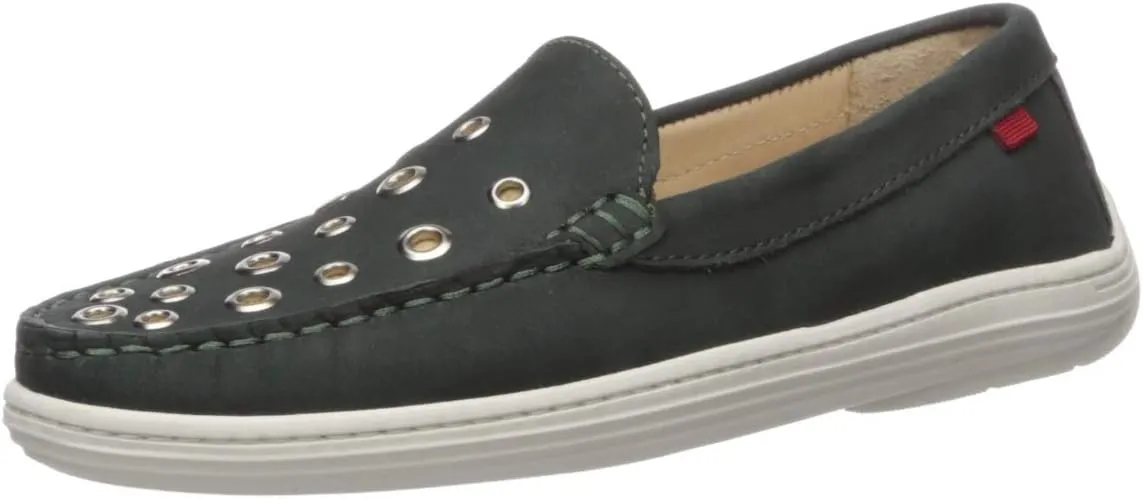 Marc Joseph New York Unisex-Child Leather Made in Brazil Mott Street Grommet Detail Loafer