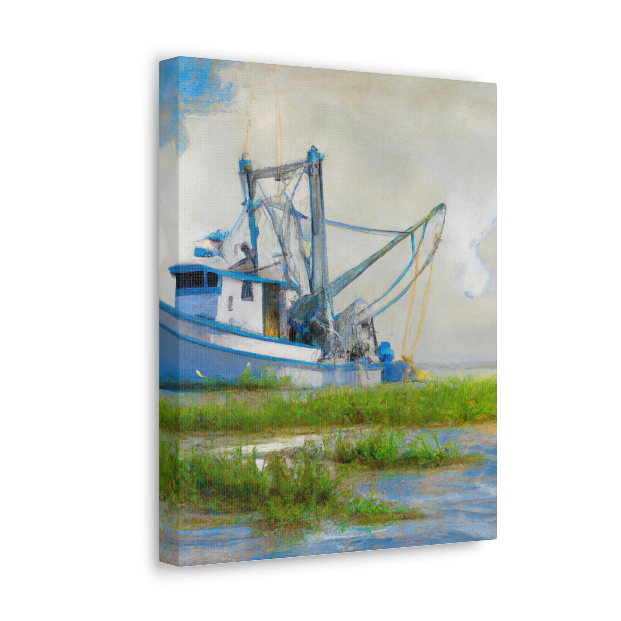 Marshy Seafarer Dream. - Canvas