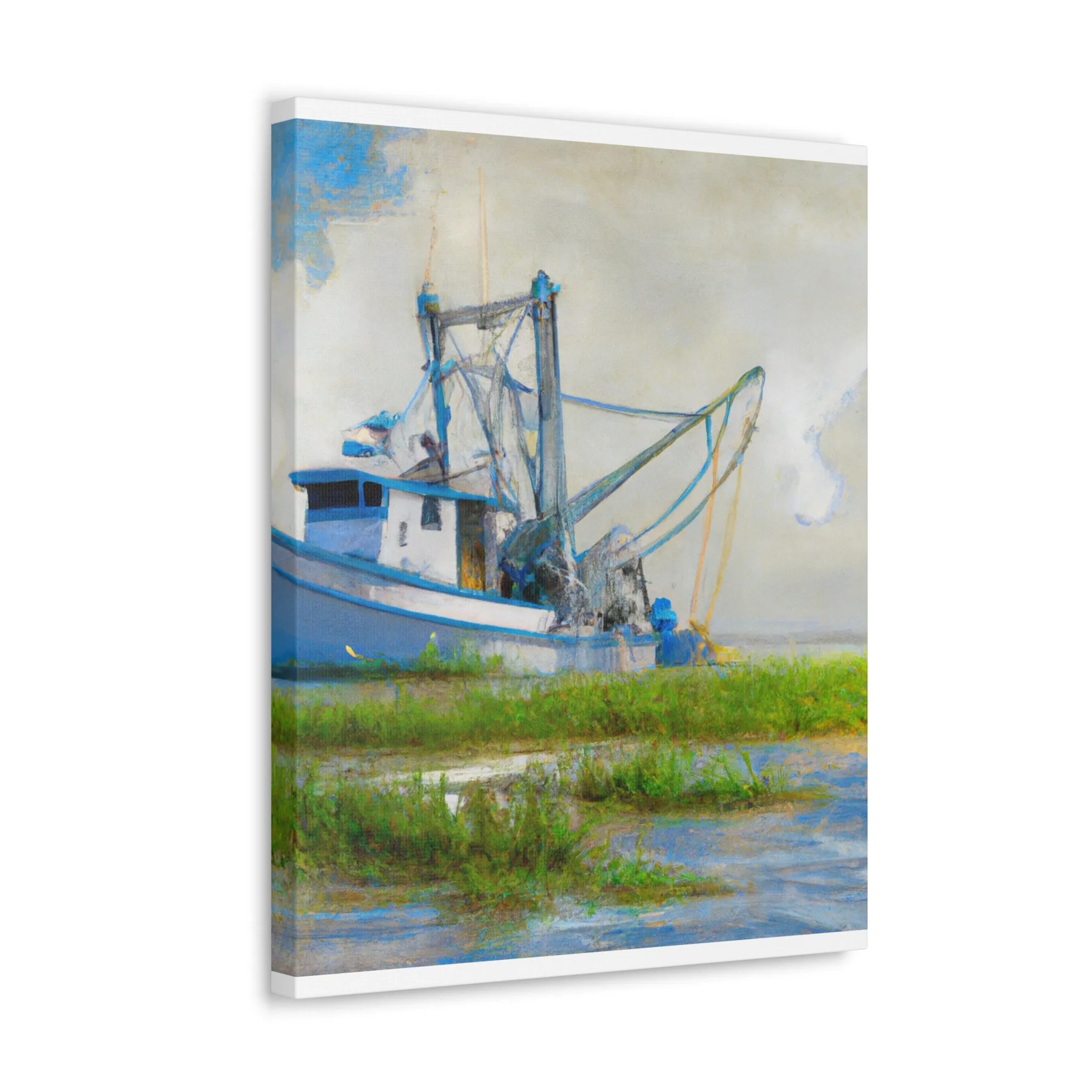Marshy Seafarer Dream. - Canvas