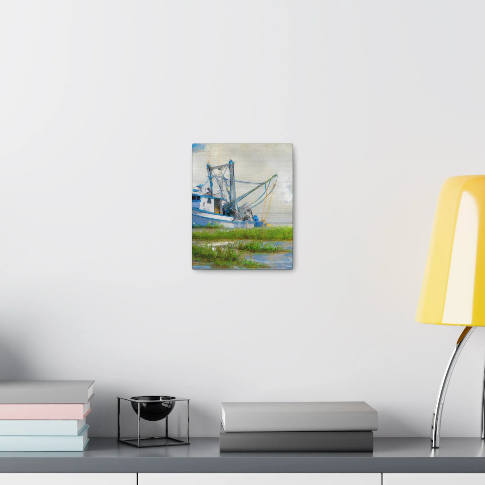 Marshy Seafarer Dream. - Canvas