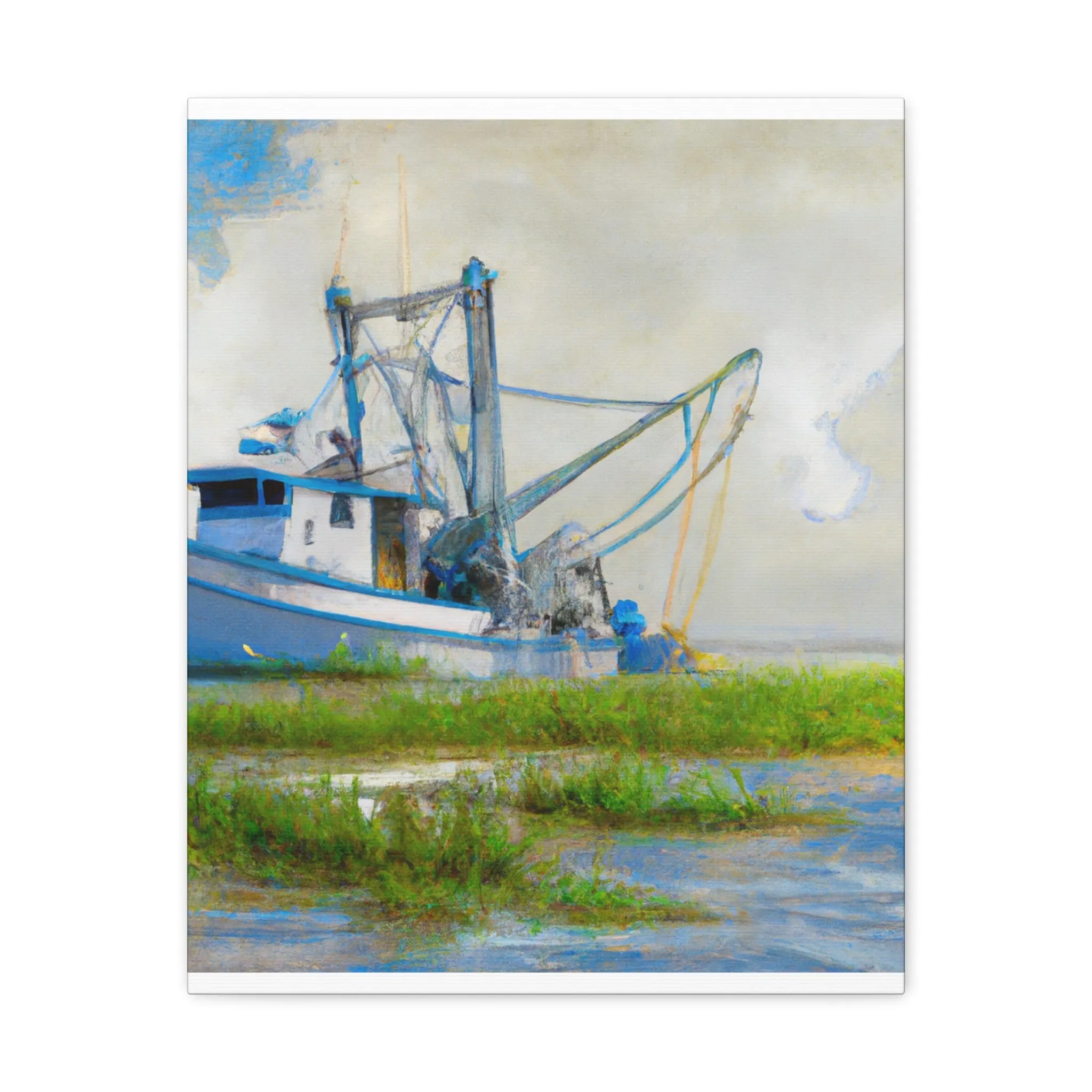 Marshy Seafarer Dream. - Canvas