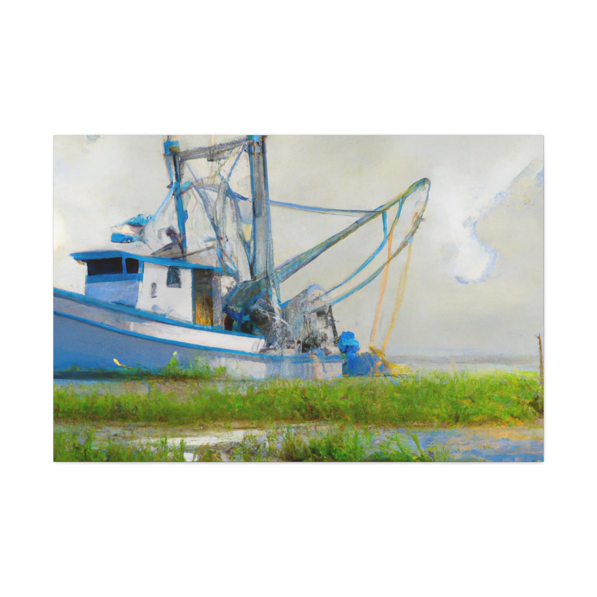 Marshy Seafarer Dream. - Canvas