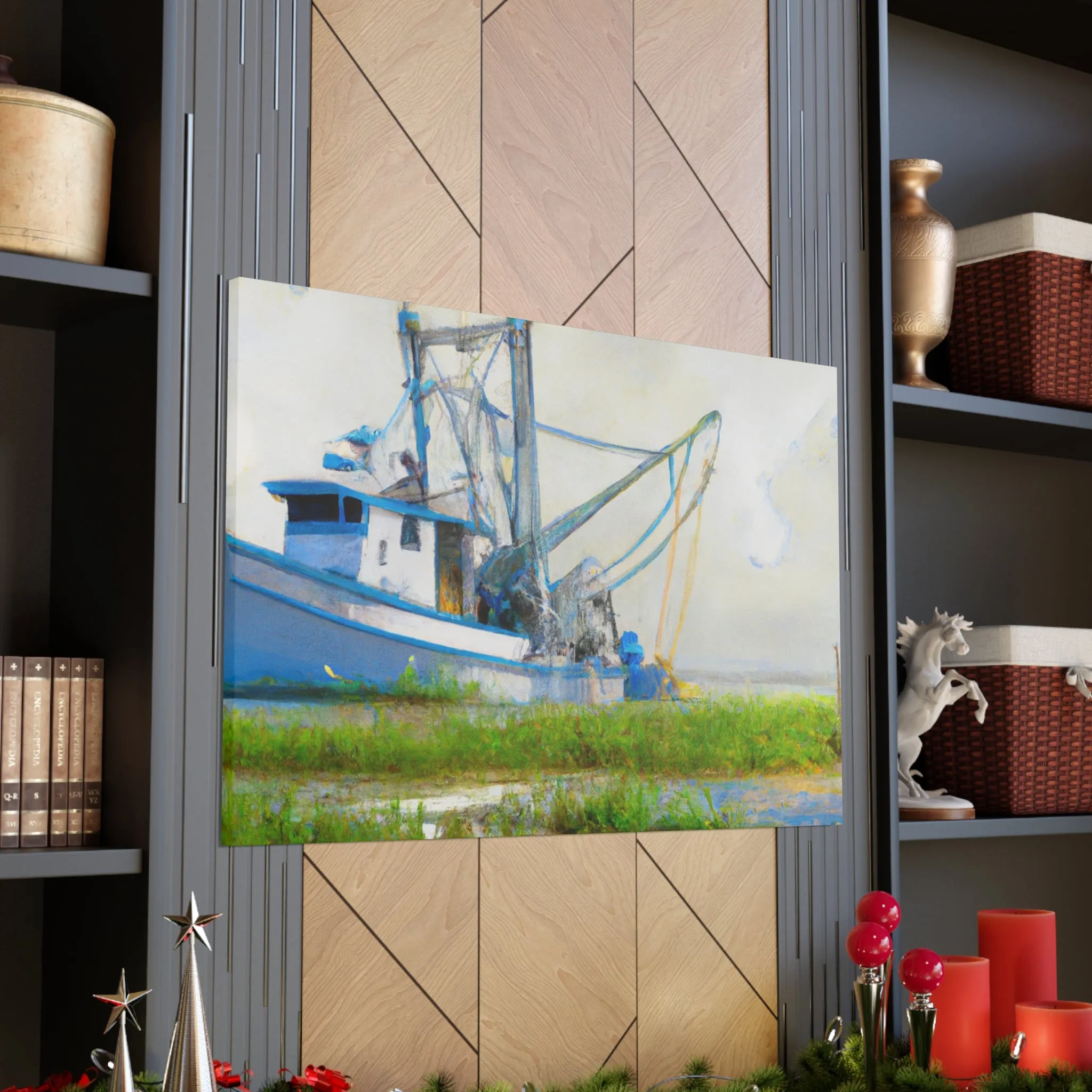 Marshy Seafarer Dream. - Canvas