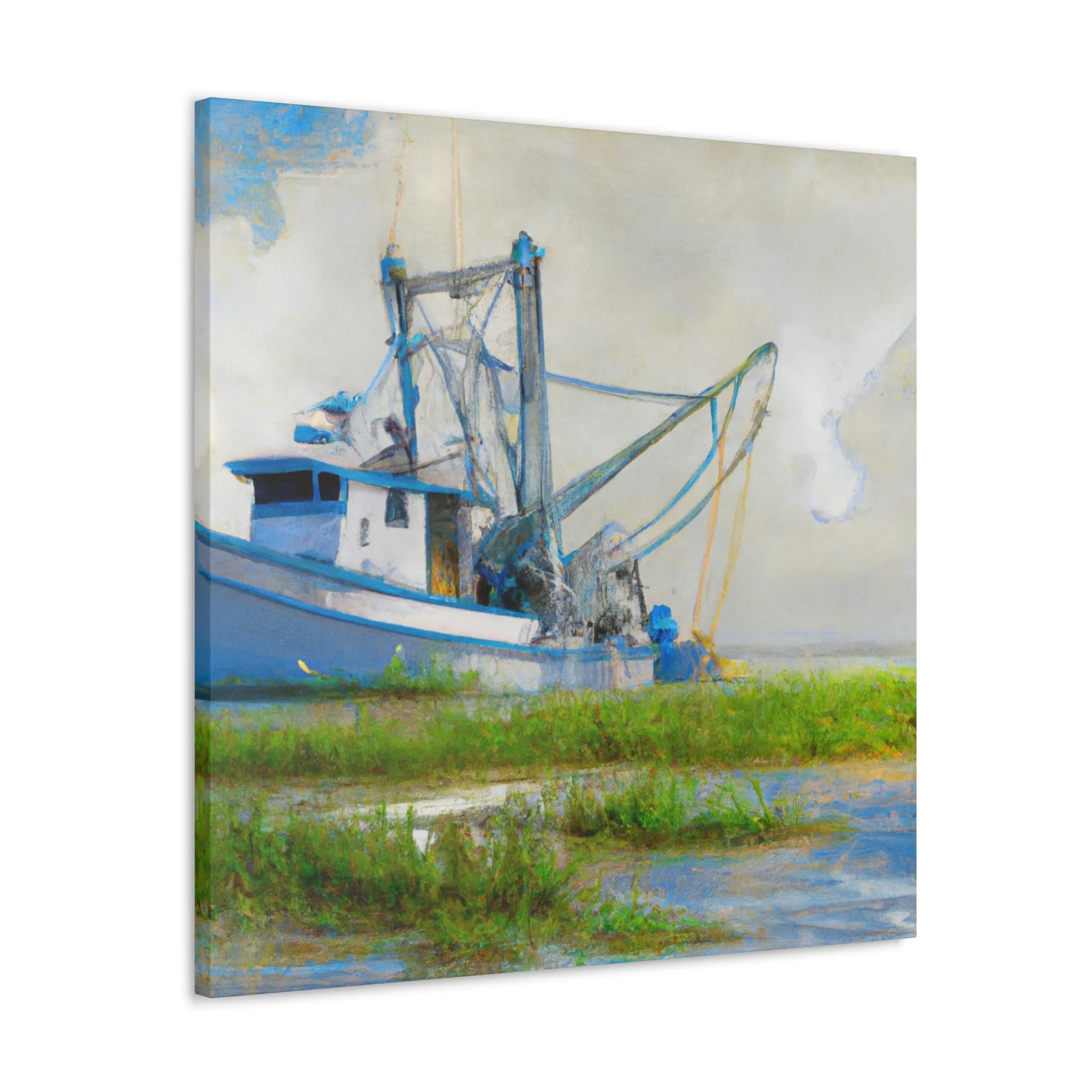 Marshy Seafarer Dream. - Canvas
