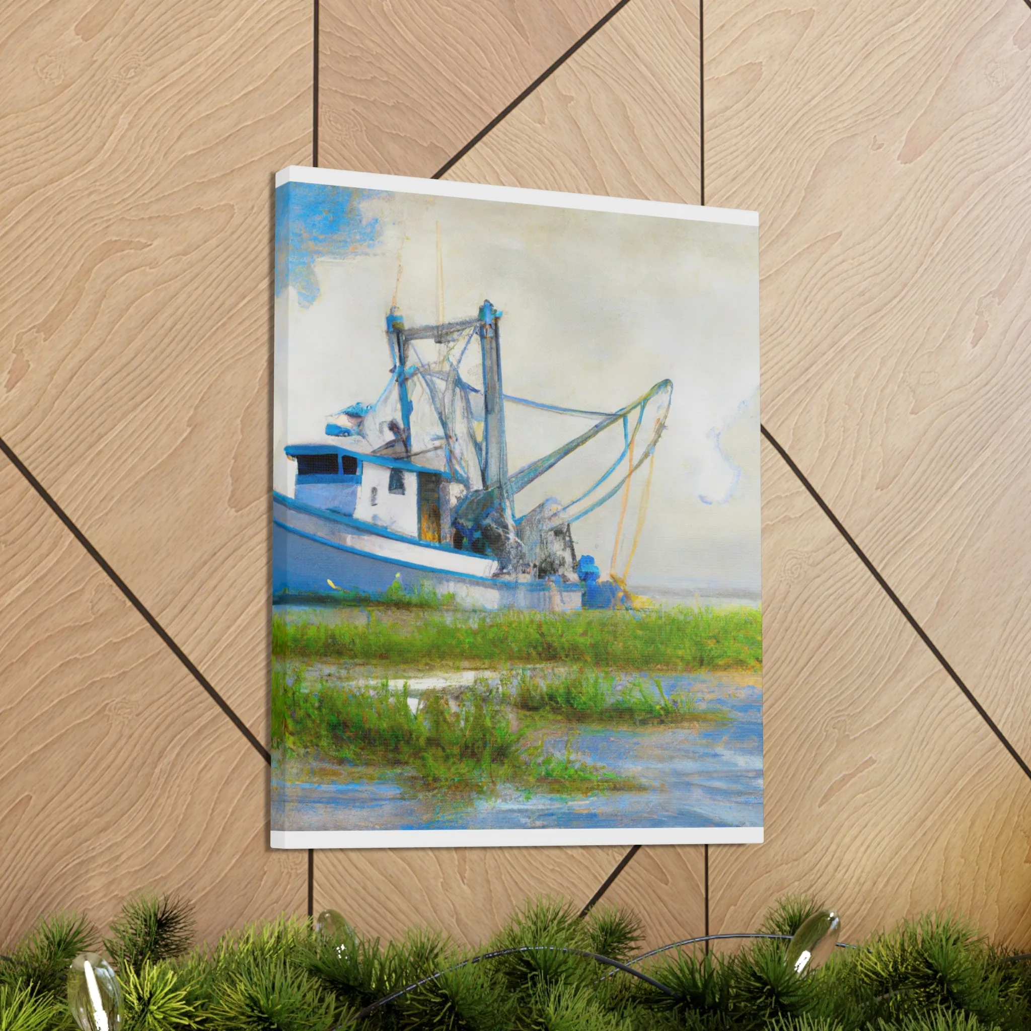 Marshy Seafarer Dream. - Canvas