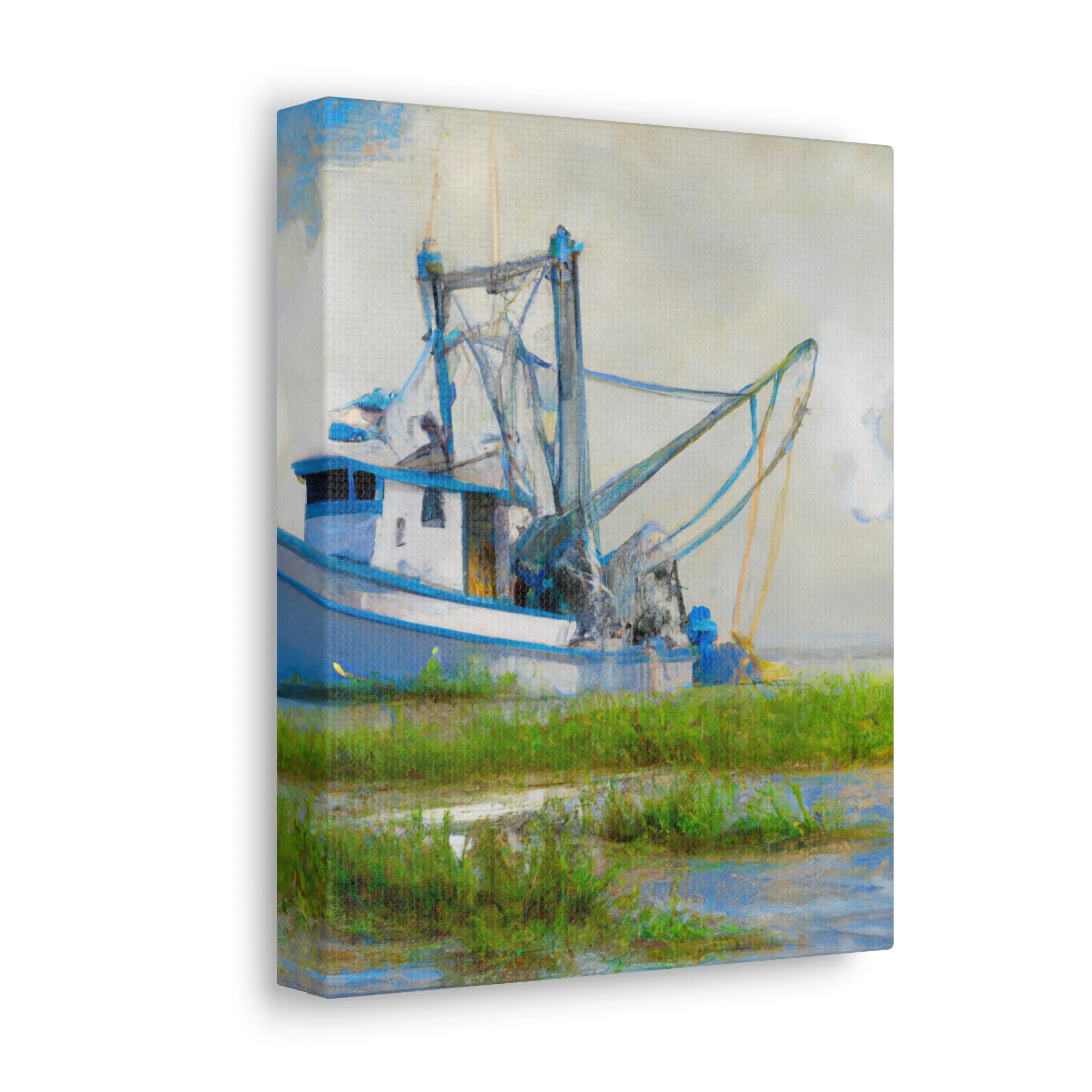 Marshy Seafarer Dream. - Canvas