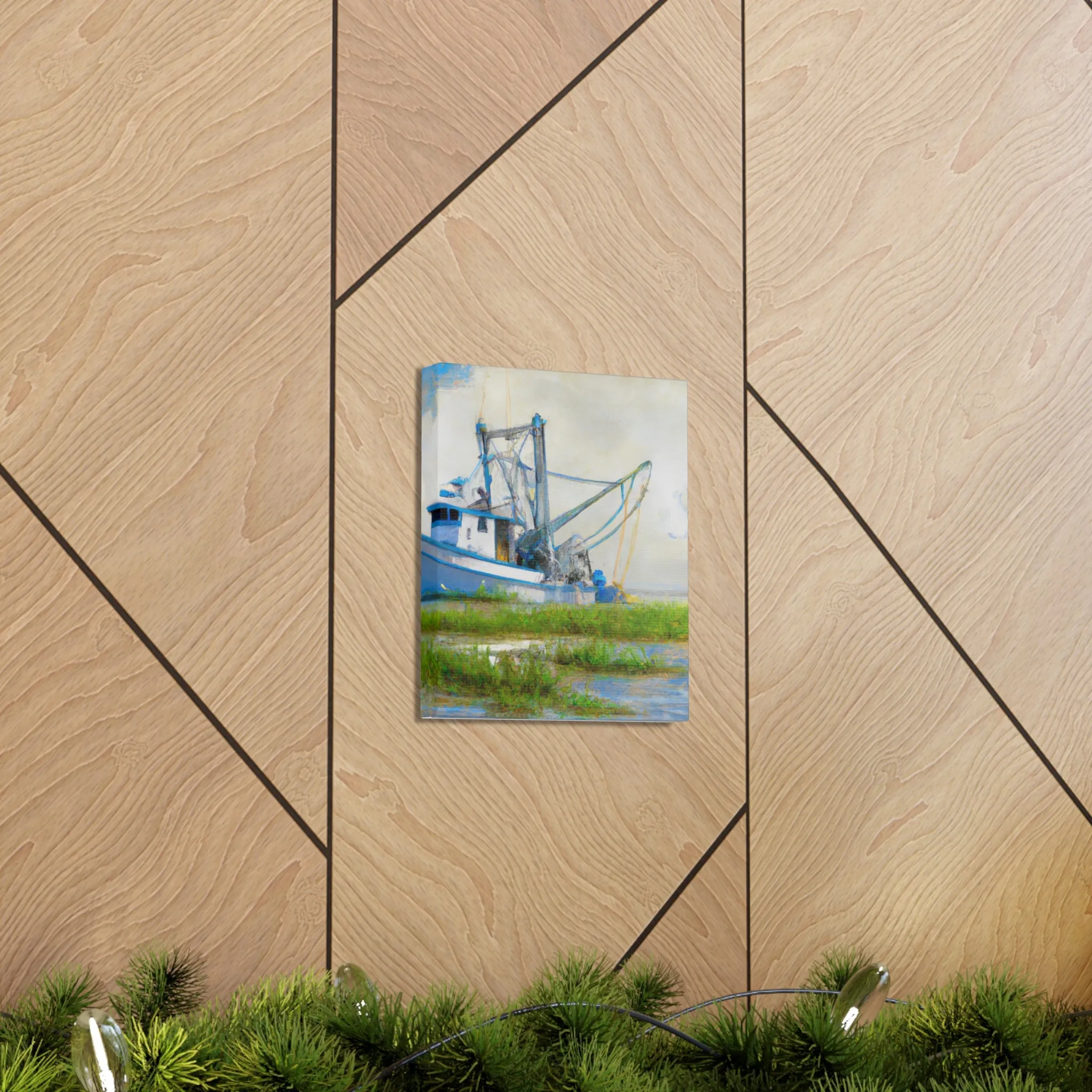 Marshy Seafarer Dream. - Canvas
