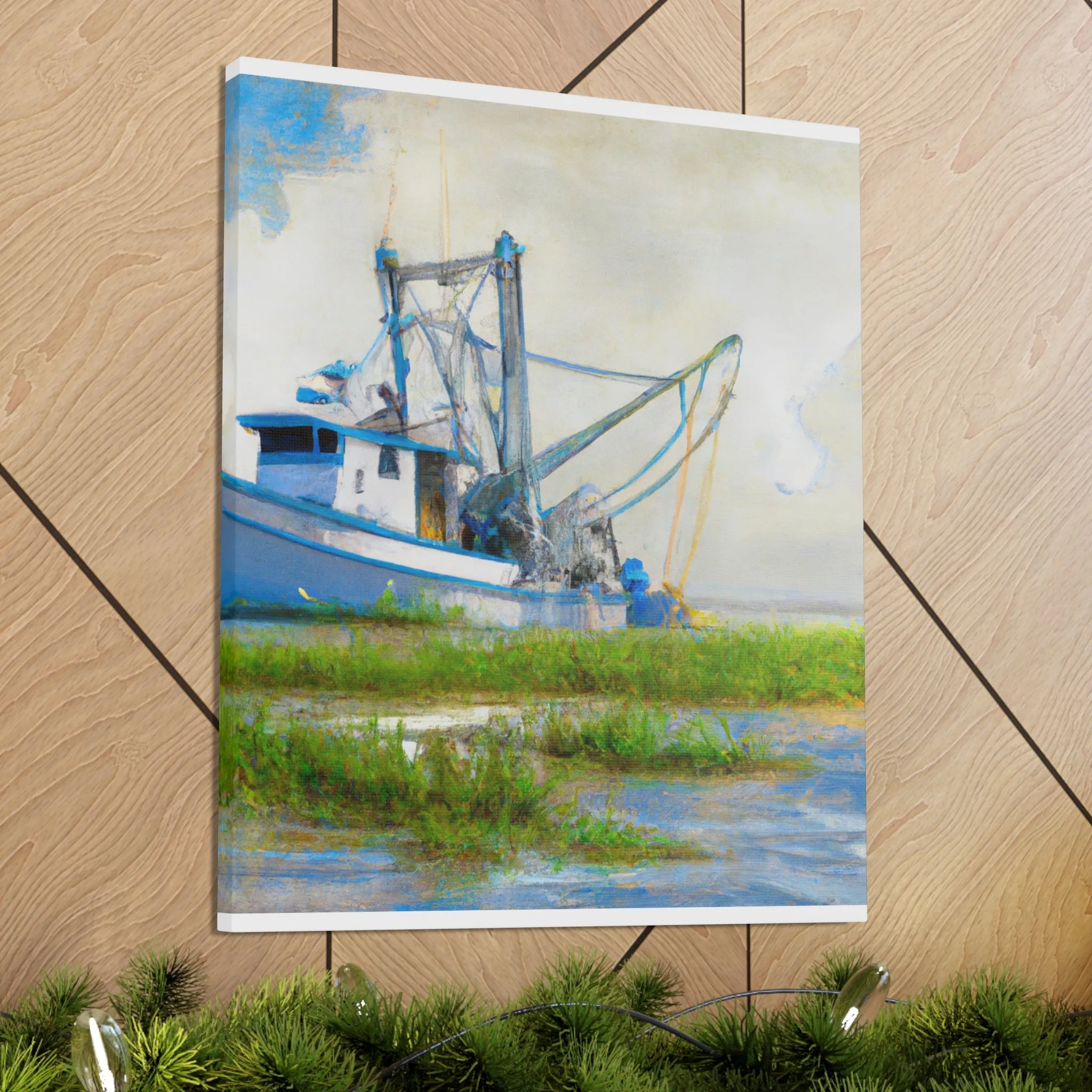 Marshy Seafarer Dream. - Canvas