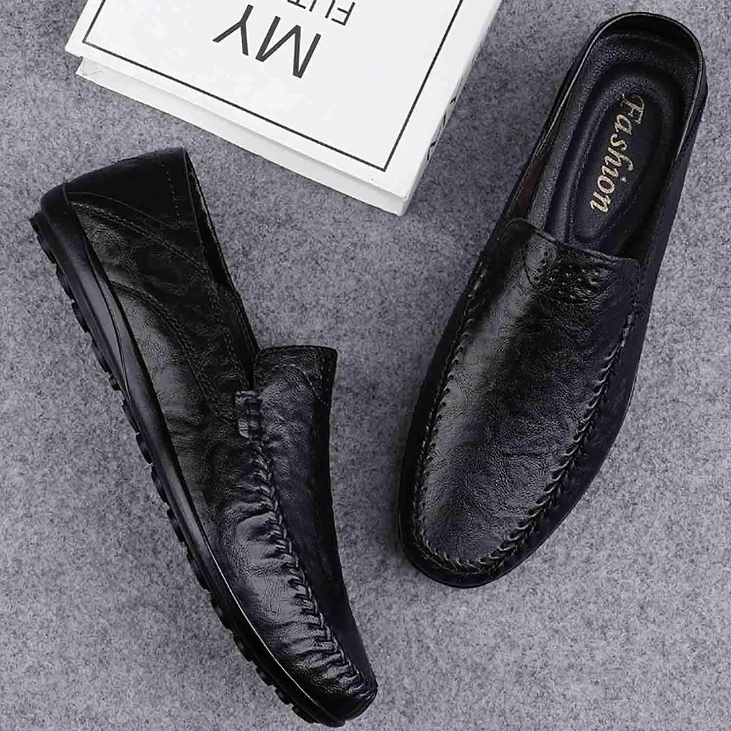 MEBAMY Men's Casual Loafers Men's Driving Shoes Lightweight and Breathable