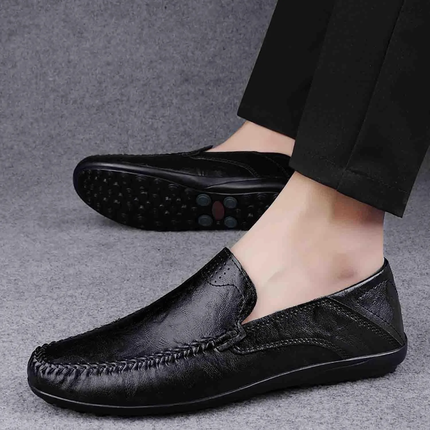 MEBAMY Men's Casual Loafers Men's Driving Shoes Lightweight and Breathable