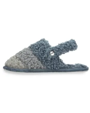 Memoi Kids Shaggy Fur Plush Close Toed Slippers - Mks-0003