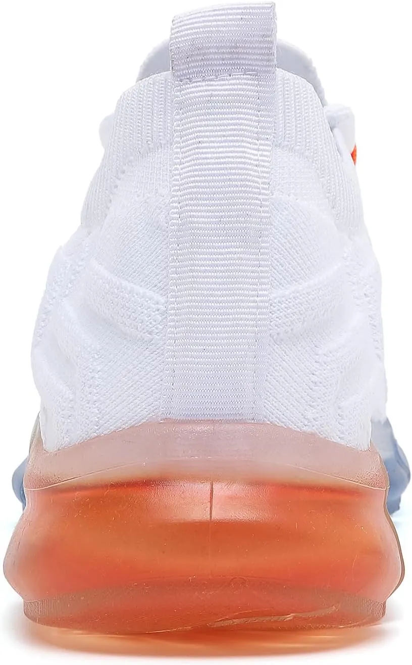 MEMON Women's Sports Shoes Rainbow Jelly Soles Sneakers Breathable Running/Walking Fashion Shoes Tennis Shoes