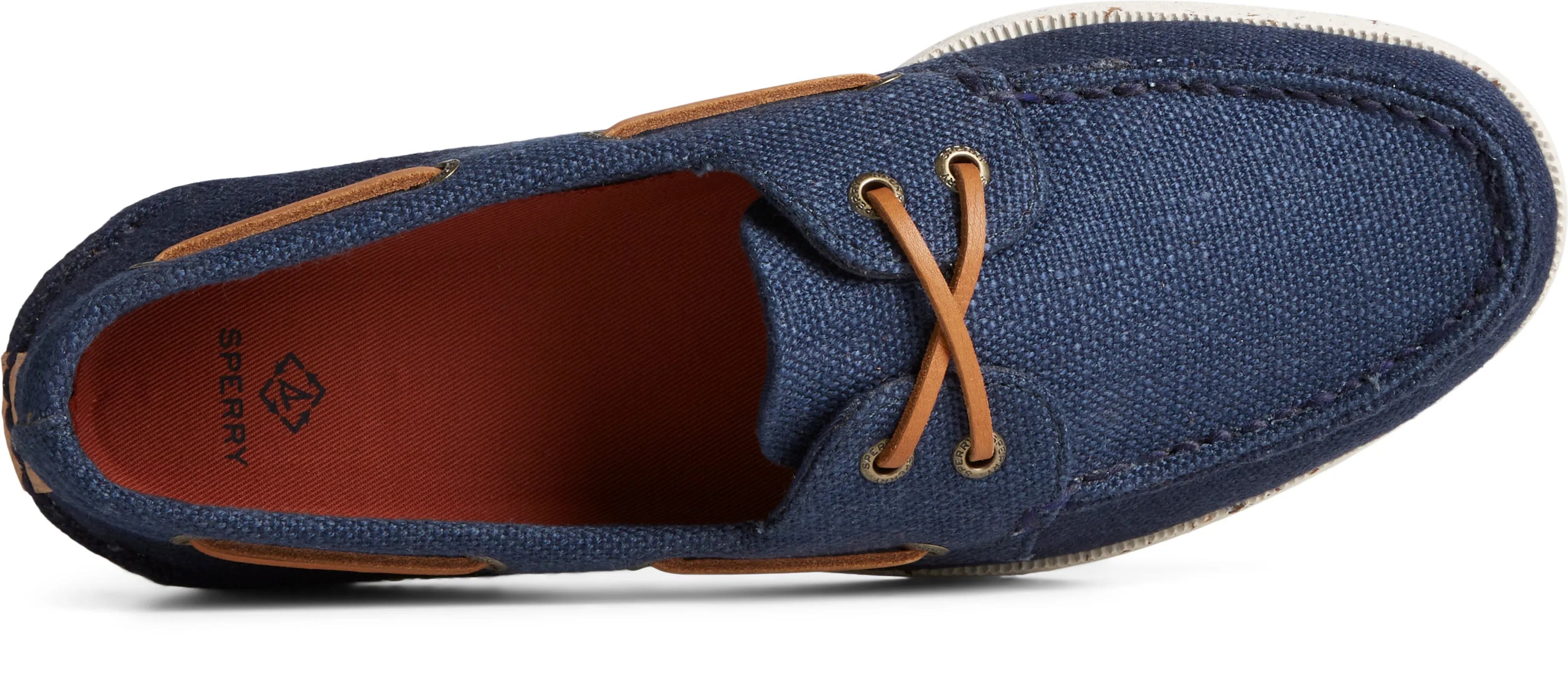 Men's Authentic Original 2-Eye SeaCycled Canvas Navy