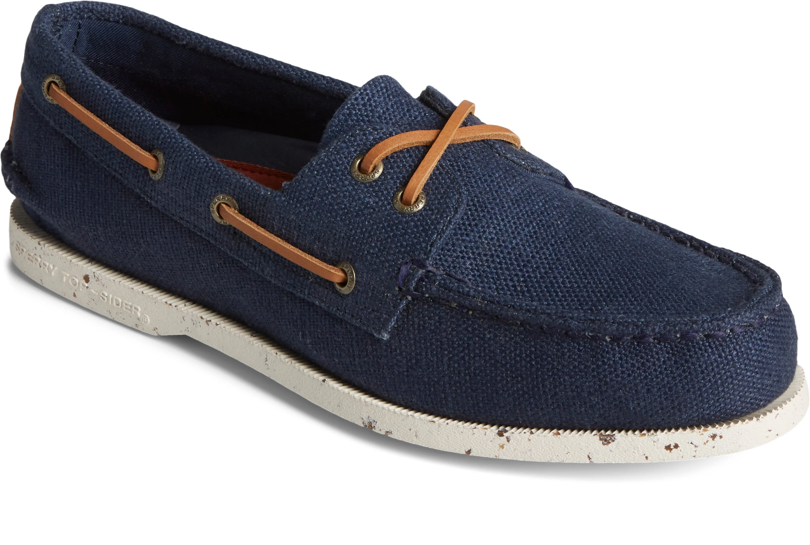 Men's Authentic Original 2-Eye SeaCycled Canvas Navy