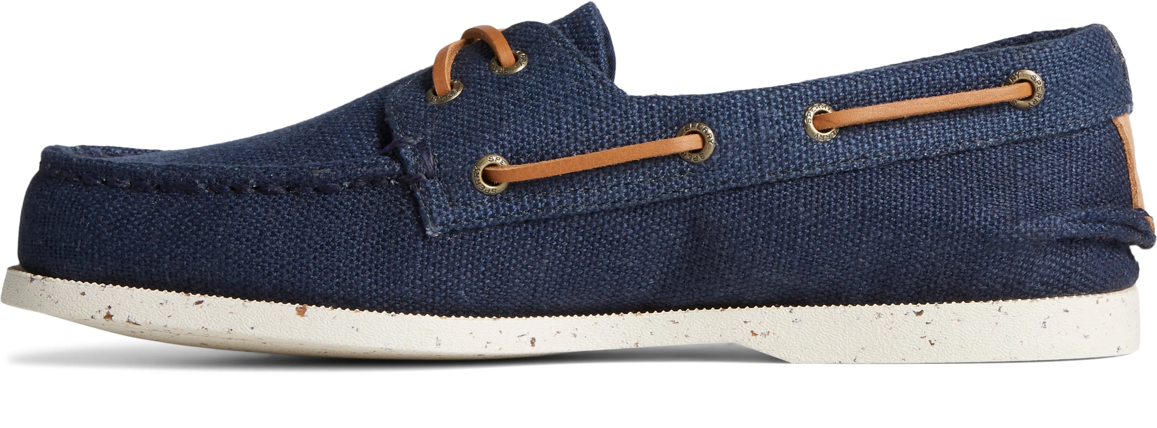 Men's Authentic Original 2-Eye SeaCycled Canvas Navy