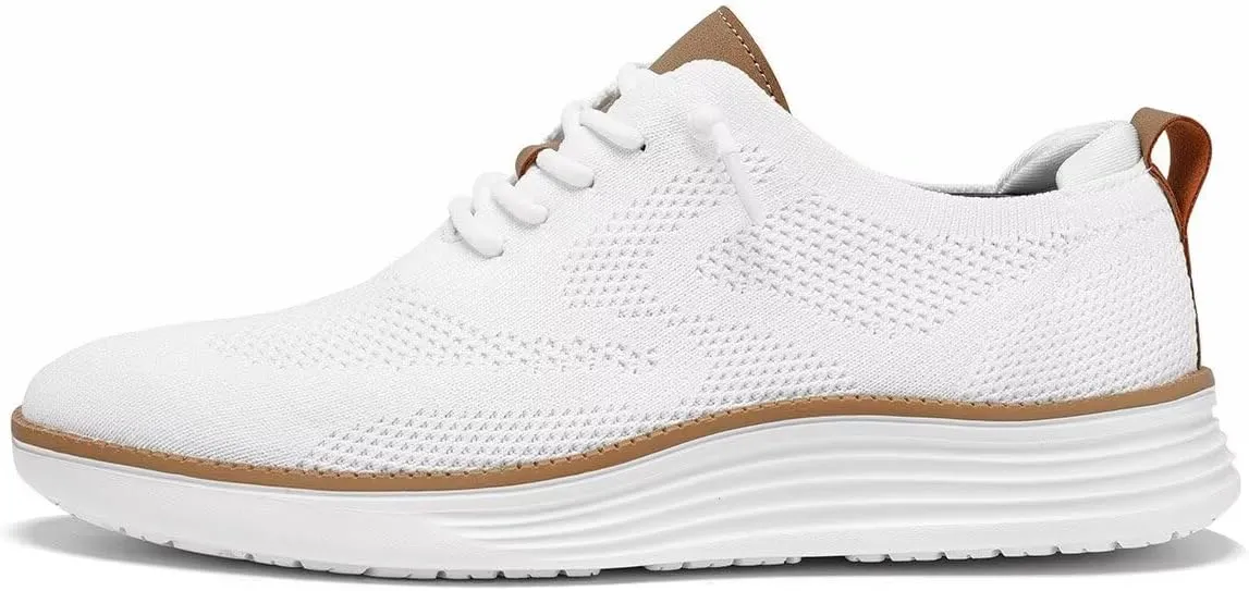 Men's Casual Dress Sneakers Oxfords Business Mesh Breathable Walking Shoes Tennis Comfortable