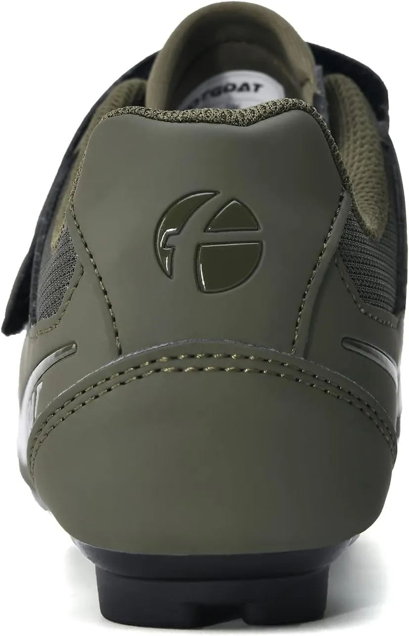 Mens Cycling Shoes Womens Peloton Shoes Compatible with SPD ARC Look Delta with Cleats, Unisex Spin Shoe Riding Indoor Road Bike Shoe
