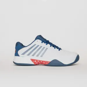 Men's Hypercourt Express 2 Blanc De Blanc/Blue Opal/Lollipop (FINAL SALE)