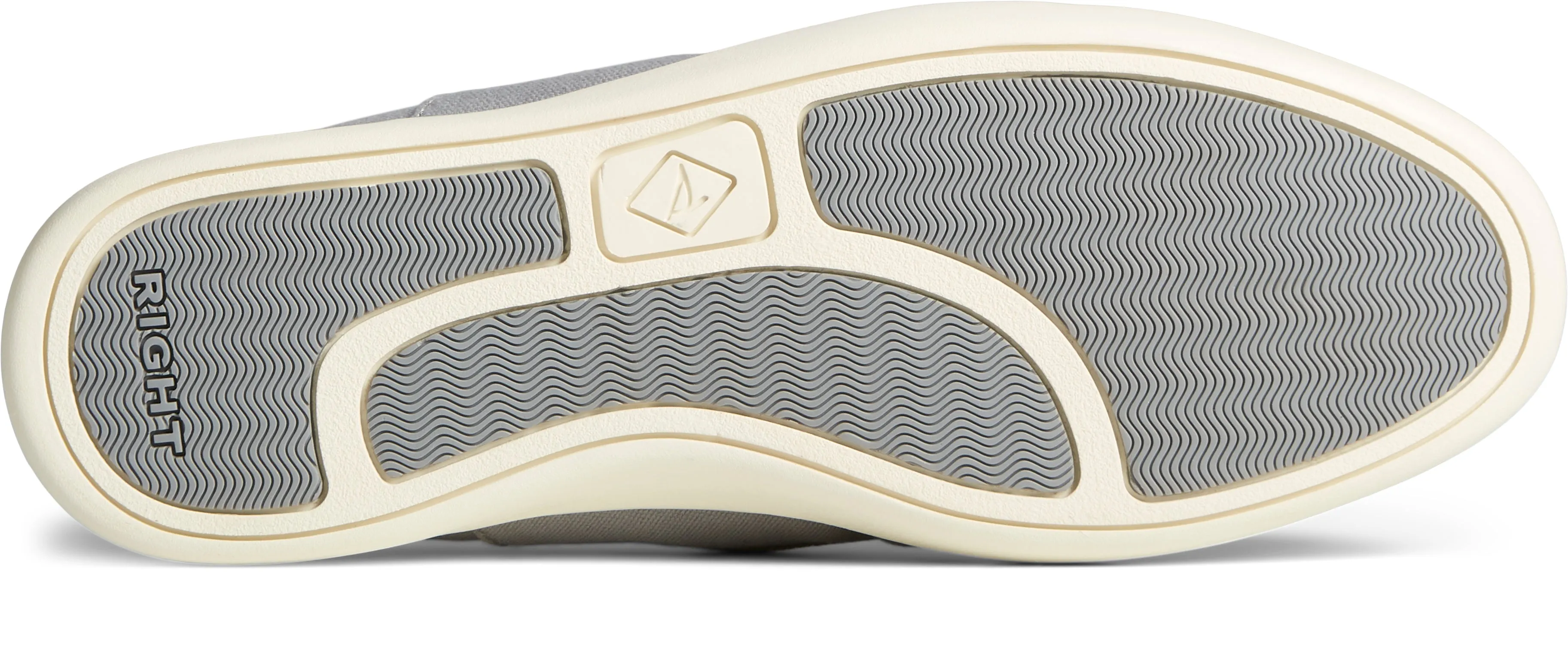 Men's Outer Banks 2-Eye Canvas Boat Shoe - Grey (STS23865)