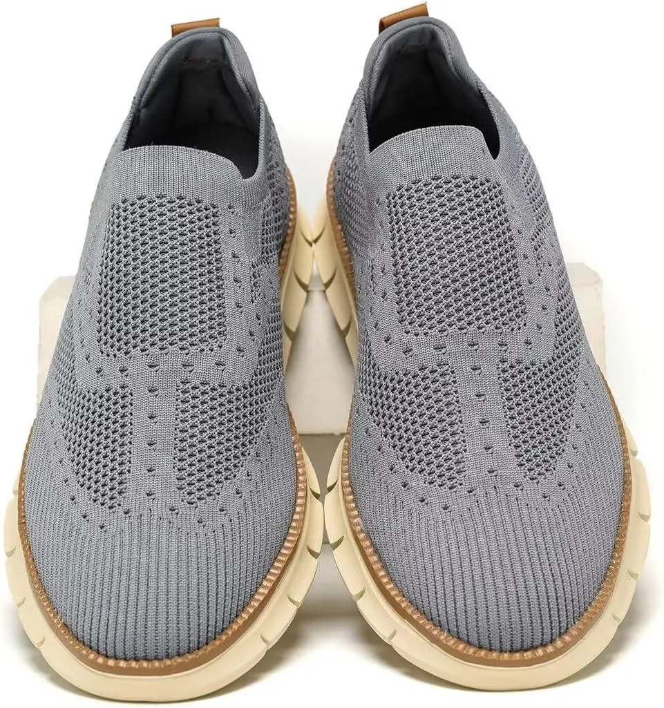 Men's Oxfords Lace-Up Lightweight Casual Walking Shoes Fashion Sneakers Shoes