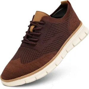 Men's Oxfords Lace-Up Lightweight Casual Walking Shoes Fashion Sneakers Shoes