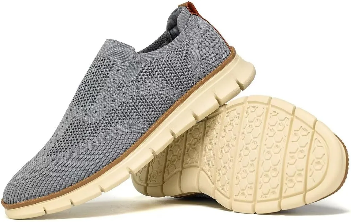 Men's Oxfords Lace-Up Lightweight Casual Walking Shoes Fashion Sneakers Shoes