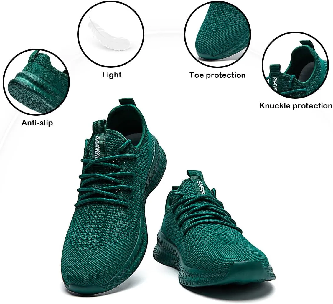 Men's Shoes Running Walking Sneakers Casual Tennis Slip on Shoes Lightweight Breathable Fashion Comfortable Workout Athletic for Shoes Gym Sports