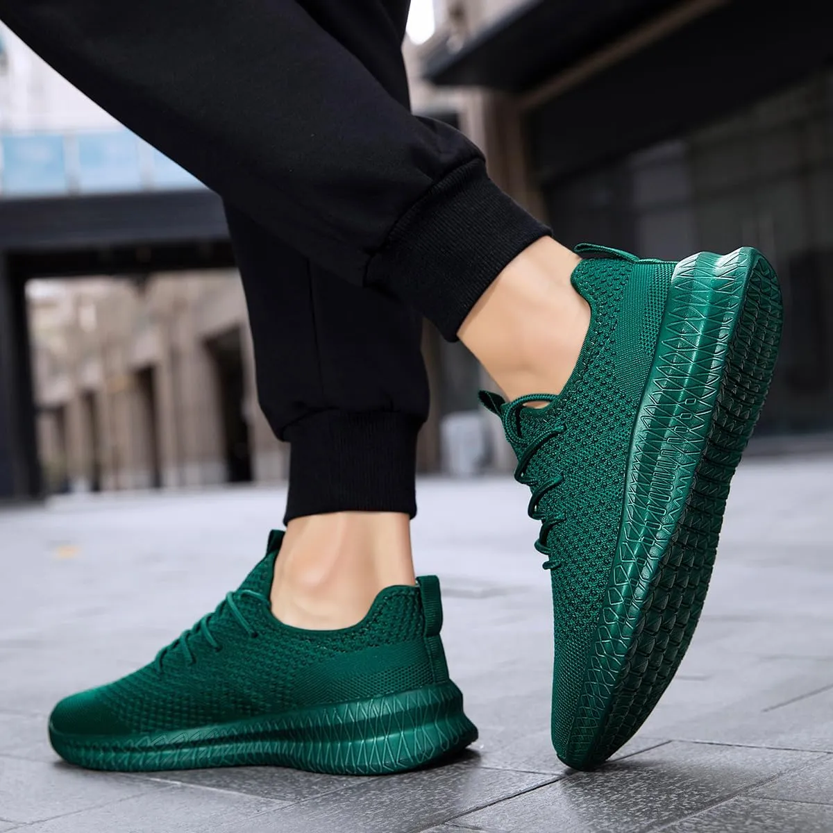 Men's Shoes Running Walking Sneakers Casual Tennis Slip on Shoes Lightweight Breathable Fashion Comfortable Workout Athletic for Shoes Gym Sports