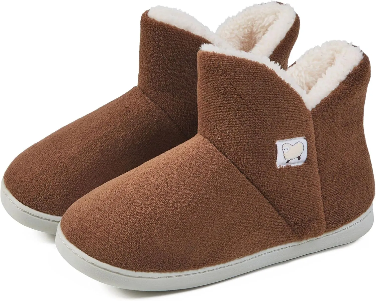 Mens Womens Comfort Slippers Plush Lining Winter Booties Slipper Memory Foam House Shoes Warm Boots Slippers