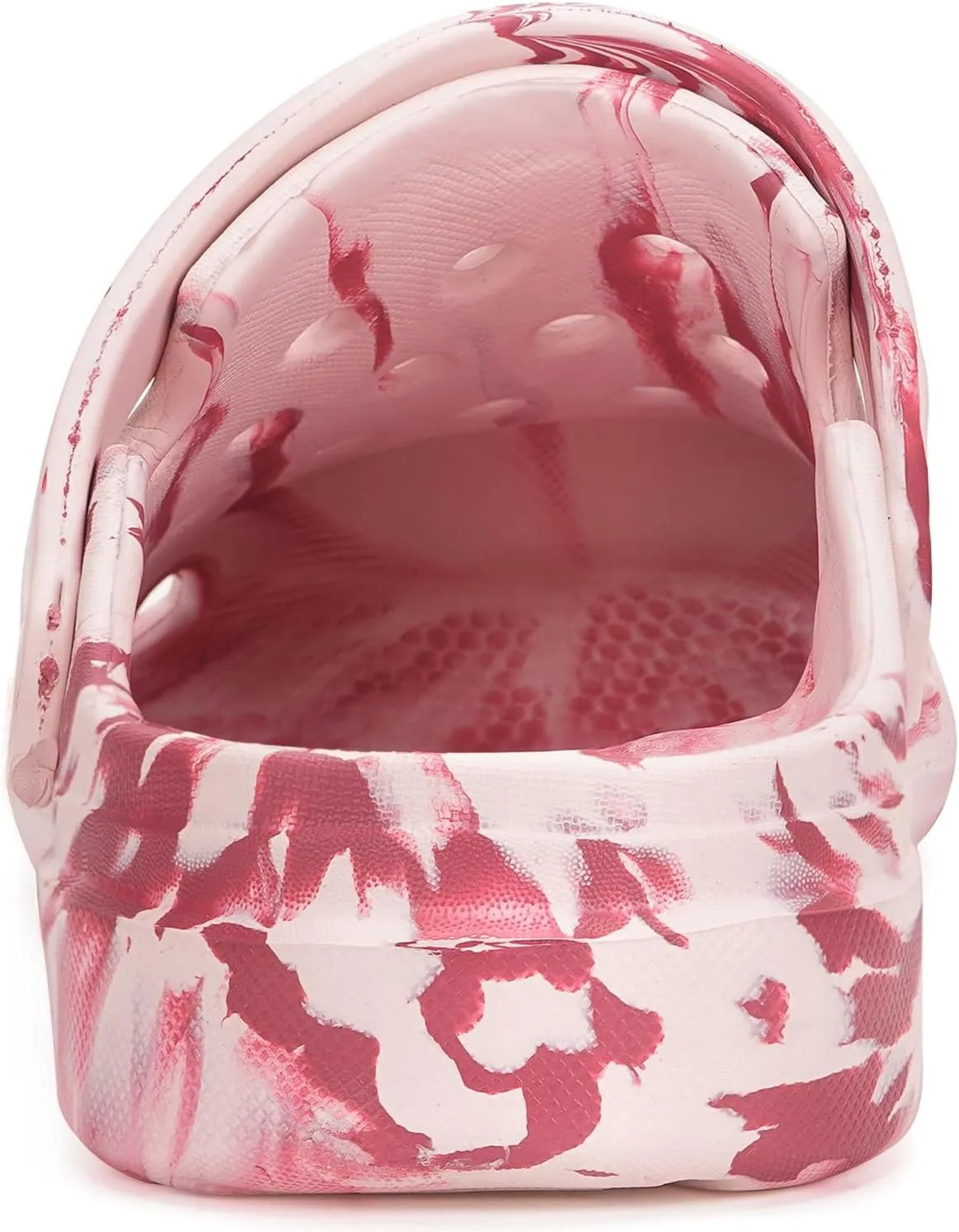 Mens Womens Garden Clogs Shoes with Arch Support Unisex Gardening Slip on Sandals Beach Slippers Shoes Tie-Dye Clog