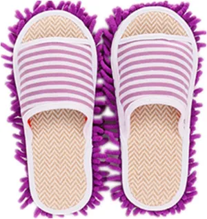 Microfiber Slippers Floor Cleaning Mop House Dust Detachable Mopping Shoes Cleaning Tool Unisex Open Toe