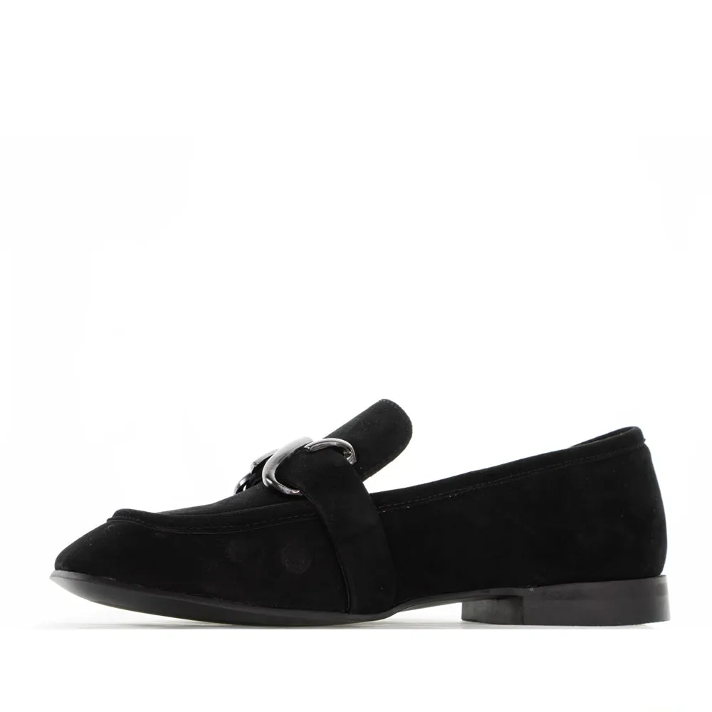 MILA RAINE MAJOR BLACK SUEDE