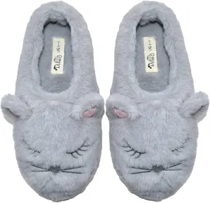 Millffy Warm Animal Soft Cozy Plush Slippers Womens House Slipper Bedroom cat Girl Fuzzy Slippers
