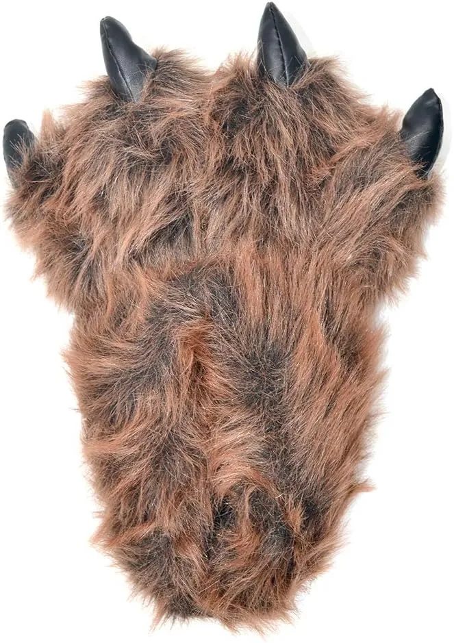 Millffy womens Animal Paw Slippers