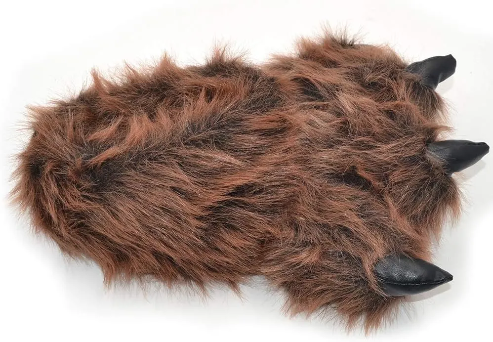 Millffy womens Animal Paw Slippers