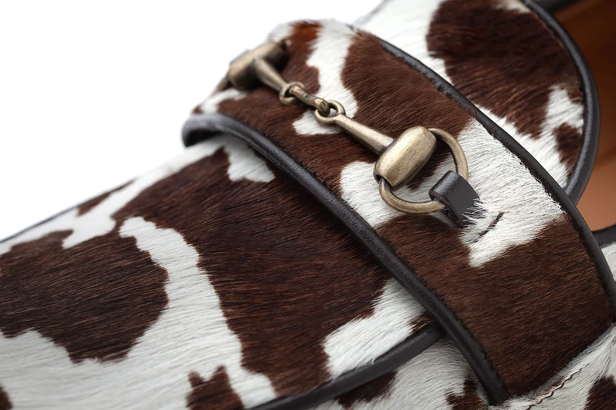 MORRIS PONY COW SLIPPERS