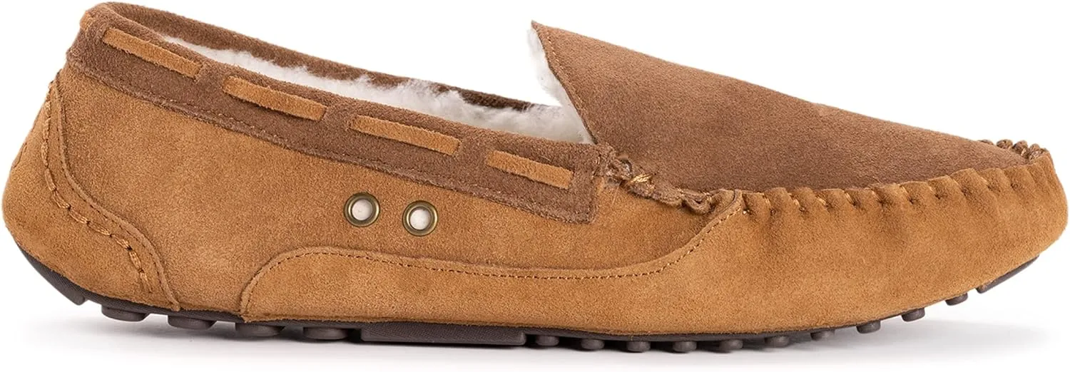 MUK LUKS Men's Everett Moccasin Slippers