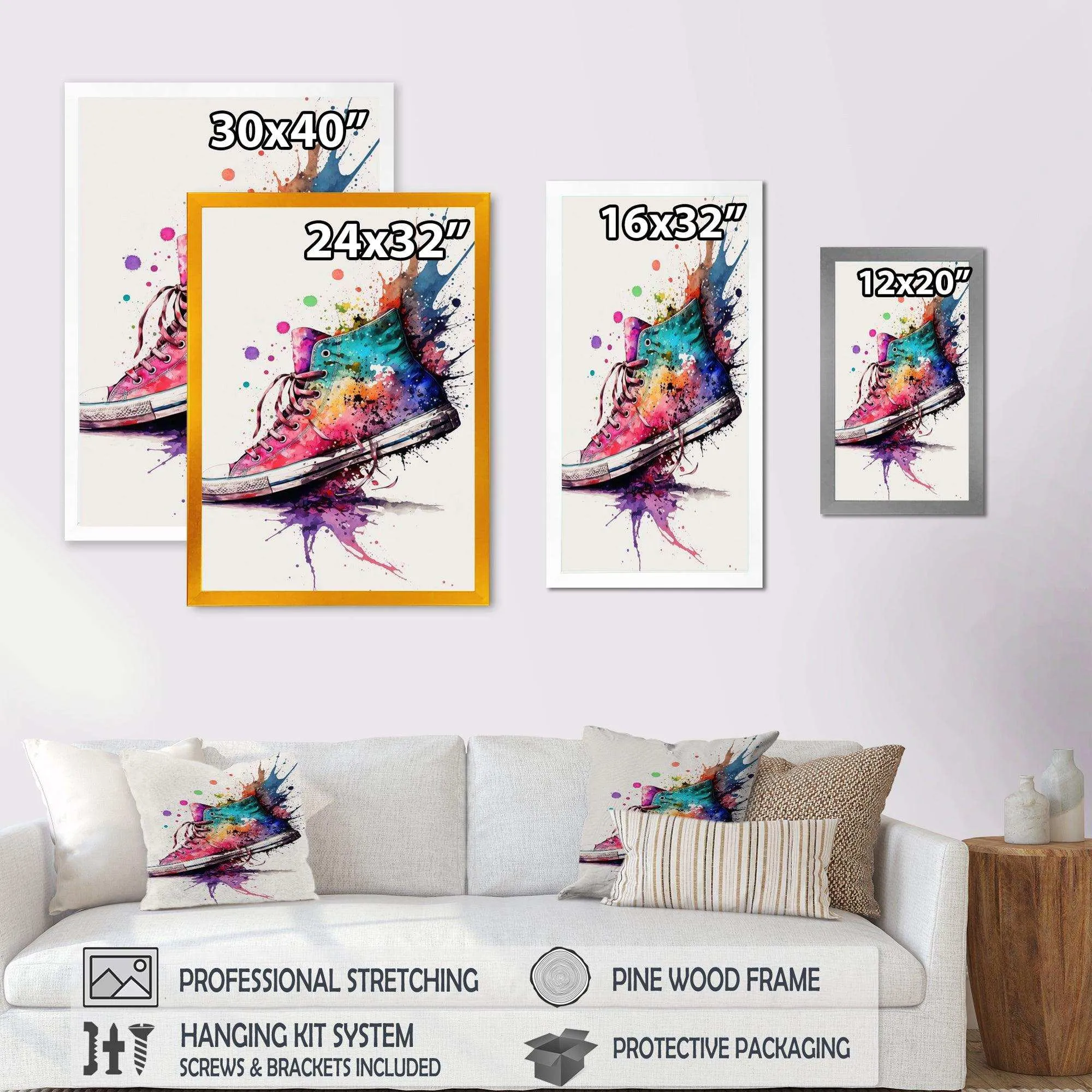 Multicolor Sneaker Shoe I