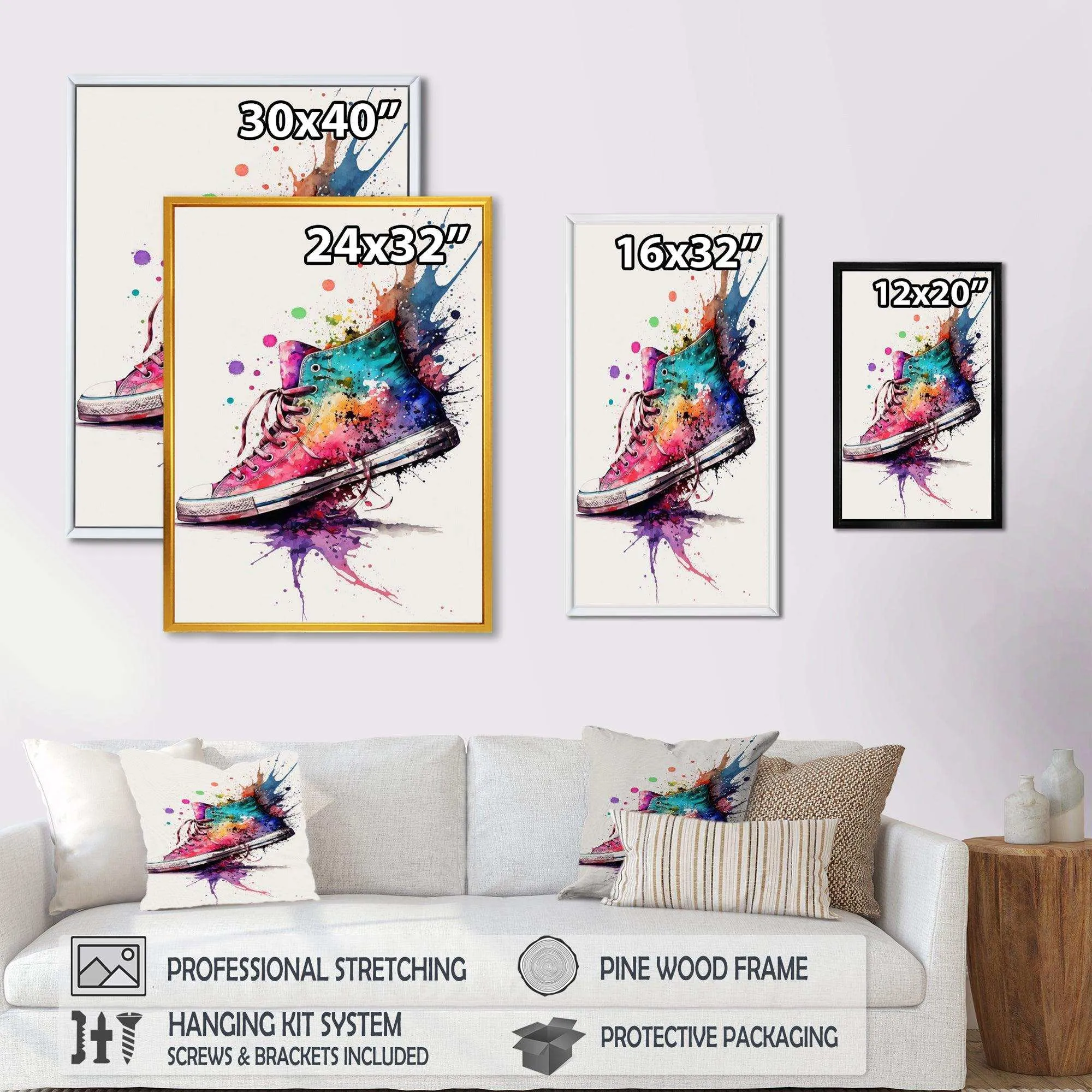 Multicolor Sneaker Shoe I